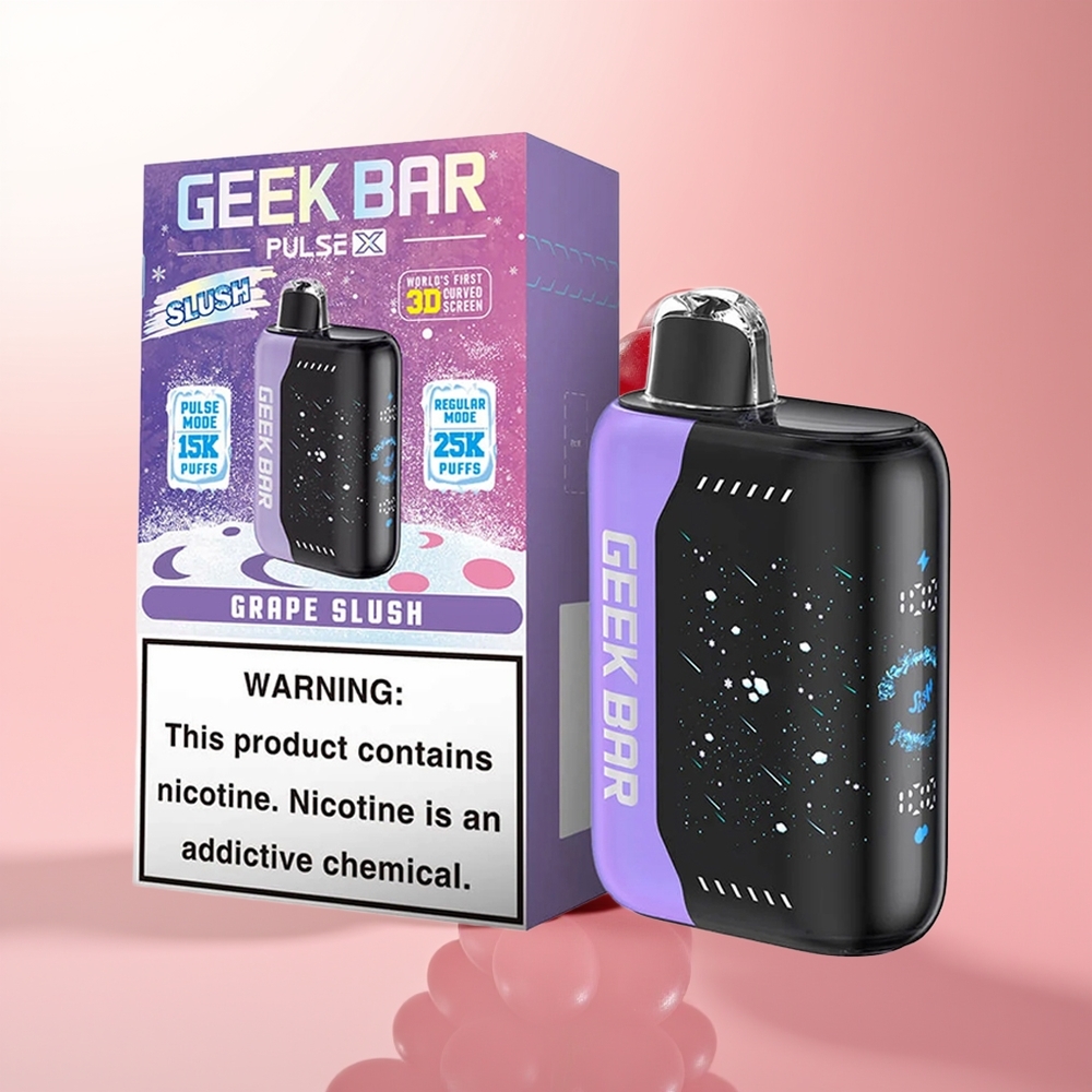 GEEK BAR Pulse X 25000 Puffs Edición Slush con 18mL y Doble Malla