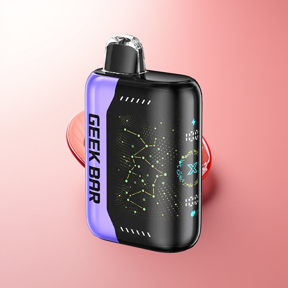 GEEK BAR Pulse X 25000 Puffs Geek Bar Pulso X 25000 Caladas con Pantalla Curva 3D y Carga USB Tipo-C