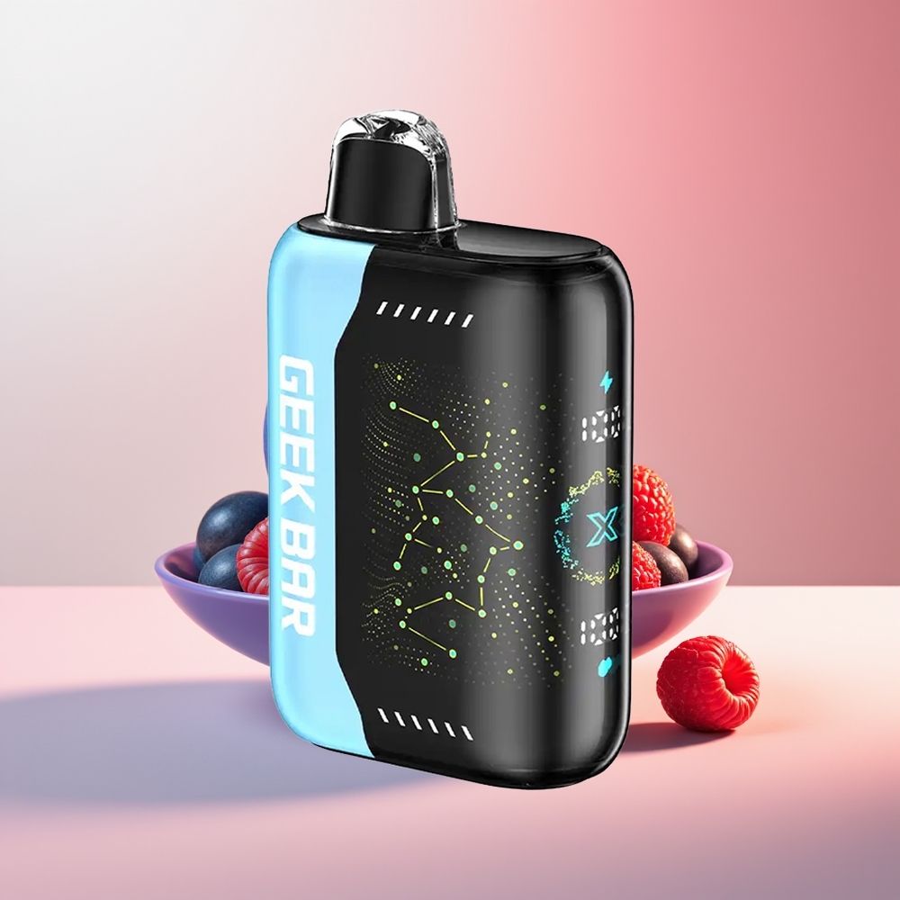 GEEK BAR Pulse X 25000 Puffs Geek Bar Pulso X 25000 Caladas con Pantalla Curva 3D y Carga USB Tipo-C