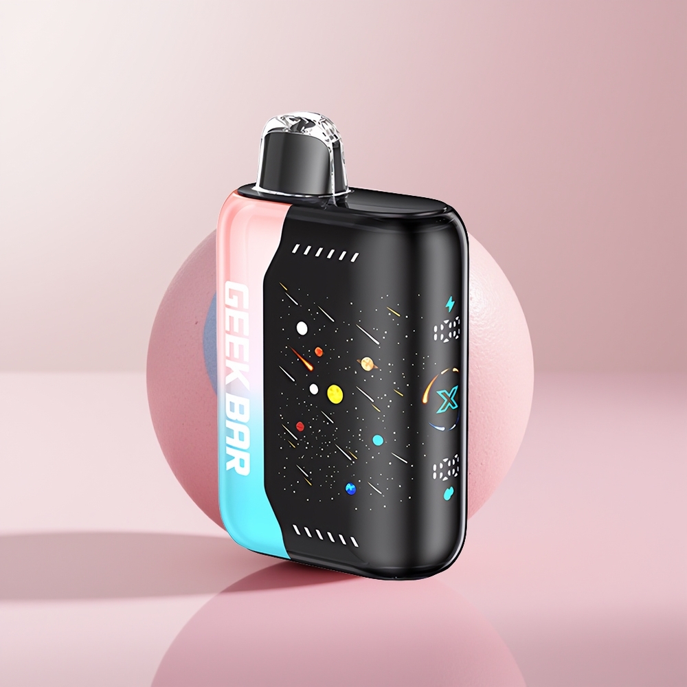 GEEK BAR Pulse X 42K Puffs Meteor Edition Rosa y Azul Edición Dual Mesh Pantalla Curva