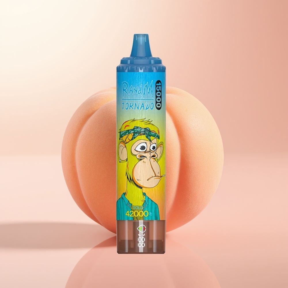 RandM Fumot Tornado 15000 Puffs Durazno Mango 25ml Tipo-C