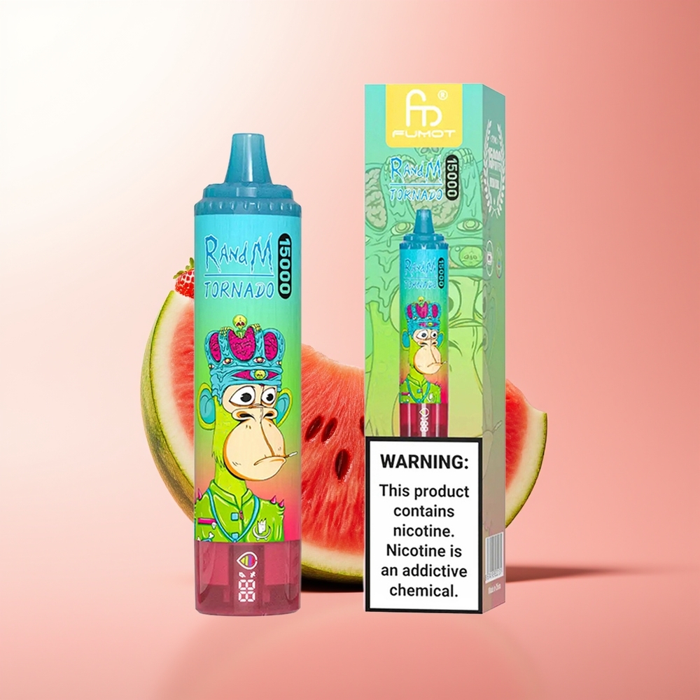 RandM Fumot Tornado 15000 Puffs Fresa Sandía 25ml 850mAh