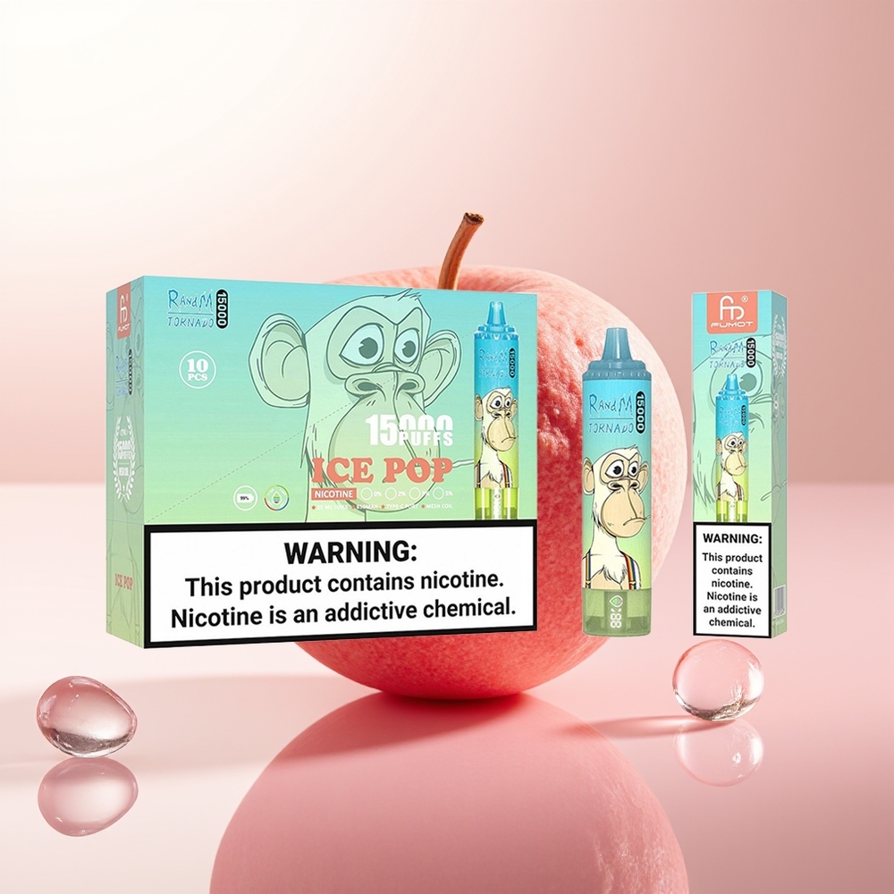 RandM Fumot Tornado 15000 Puffs Paleta de Hielo 25ml Mesh
