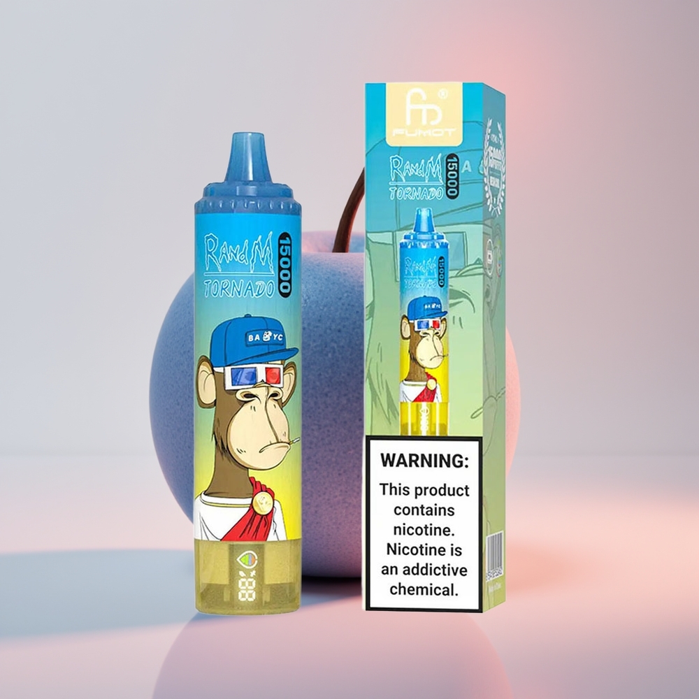 RandM Fumot Tornado 15000 Puffs Señor Azul 25ml Tipo-C