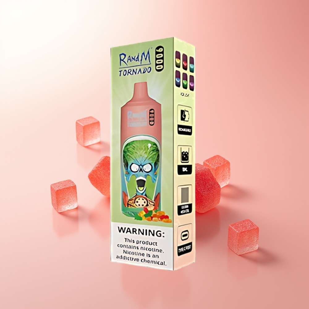 RandM Fumot Tornado 9000 Puffs Osito de Gominola 9000 Caladas 54 Sabores