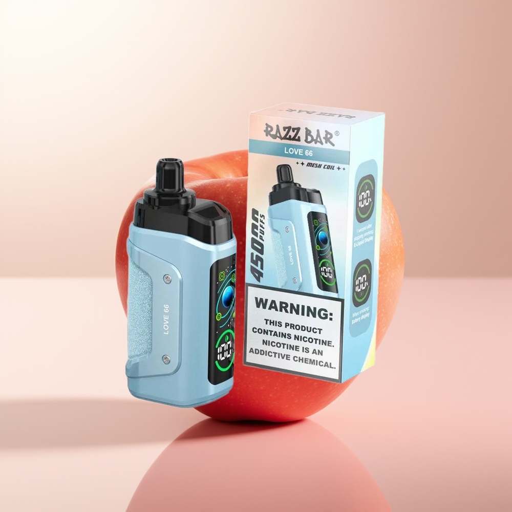 Razz Bar 45000 Puffs Amor 66 Tipo-C Ajustable