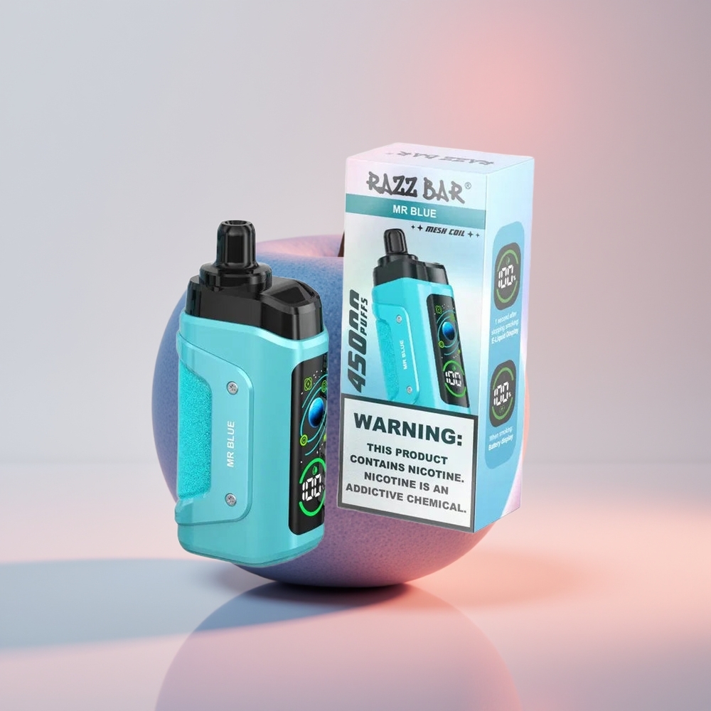 Razz Bar 45000 Puffs Azul Señor Malla Ajustable