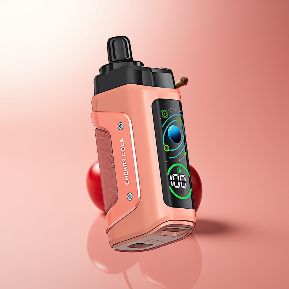 Razz Bar 45000 Puffs Colada Cereza Ajustable Tipo-C