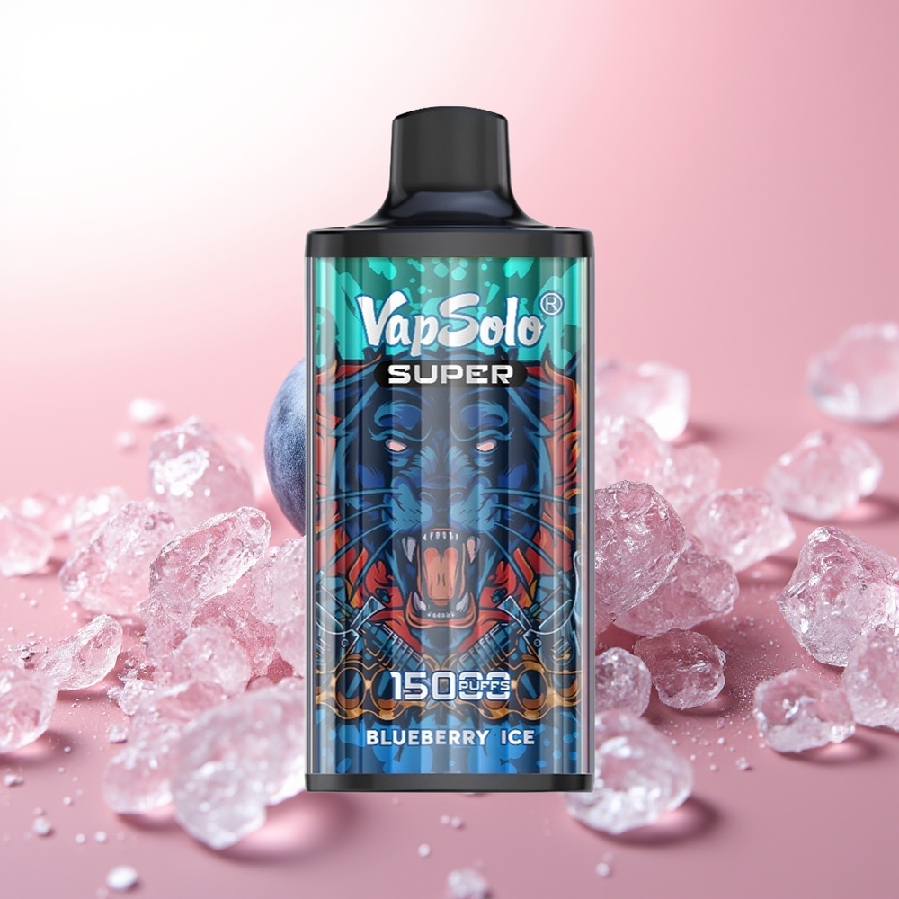 Vapsolo Super 15000 Puffs Arándano Helado 40ml 850mAh