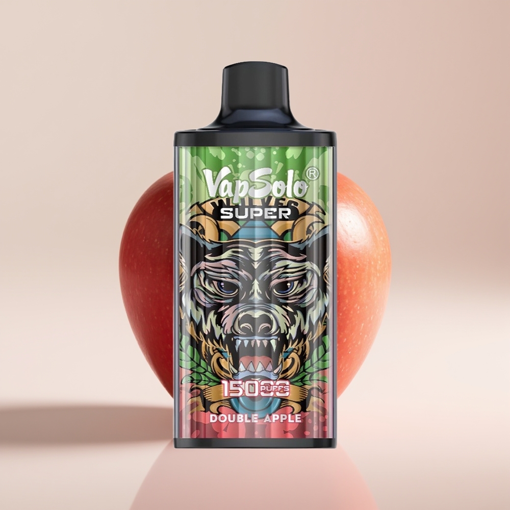 Vapsolo Super 15000 Puffs Manzana Doble 40ml Tipo-C