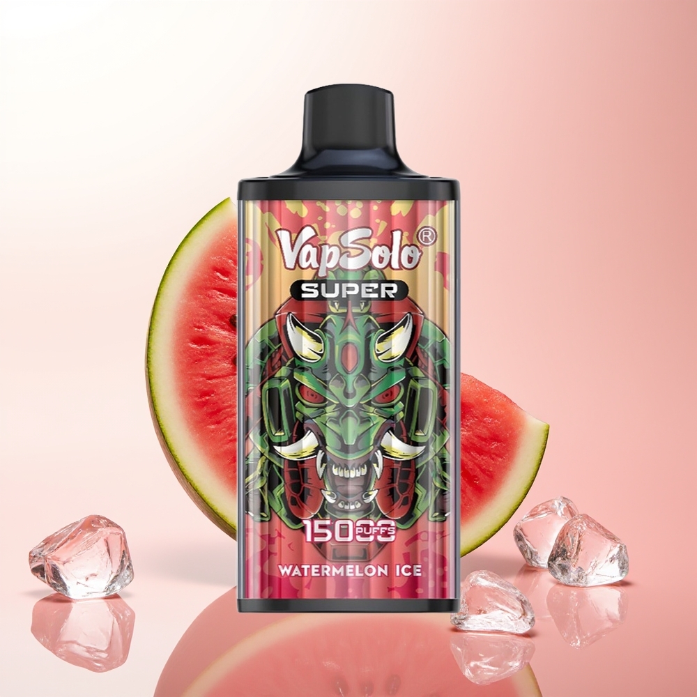 Vapsolo Super 15000 Puffs Sandía Hielo 40ml Tipo-C