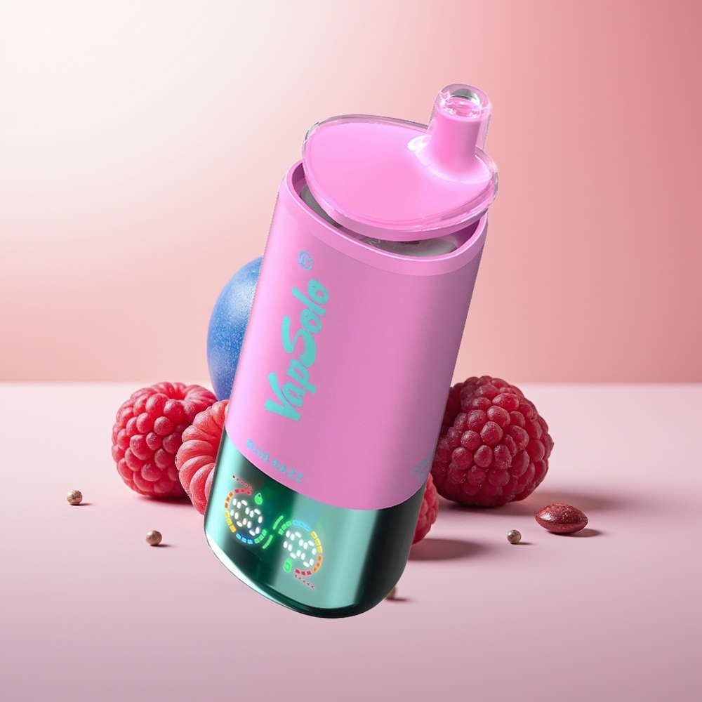 Vapsolo Triple 30000 Puffs Azul Frambuesa Tipo-C 40ml