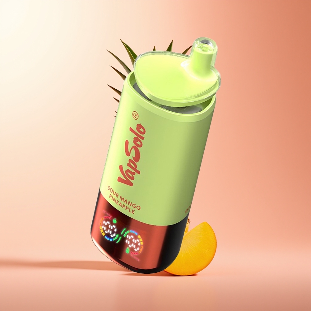 Vapsolo Triple 30000 Puffs Mango Piña Ácido Triple 40ml Tipo-C