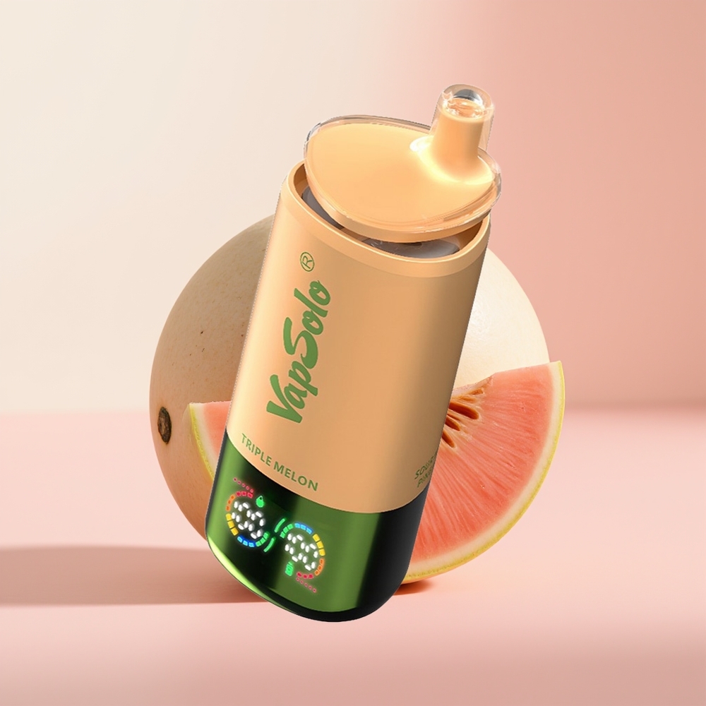 Vapsolo Triple 30000 Puffs Triple Melón 40ml Tipo-C