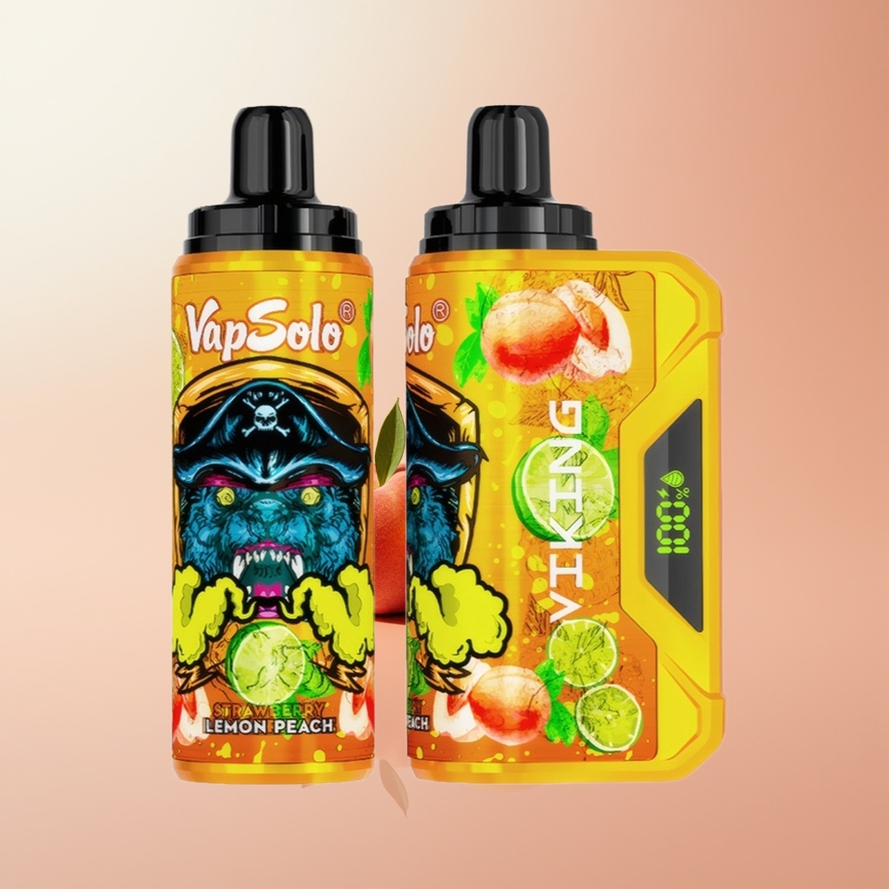VapSolo VIKING 12000 Puffs Melocotón Limón Tipo-C 22ml