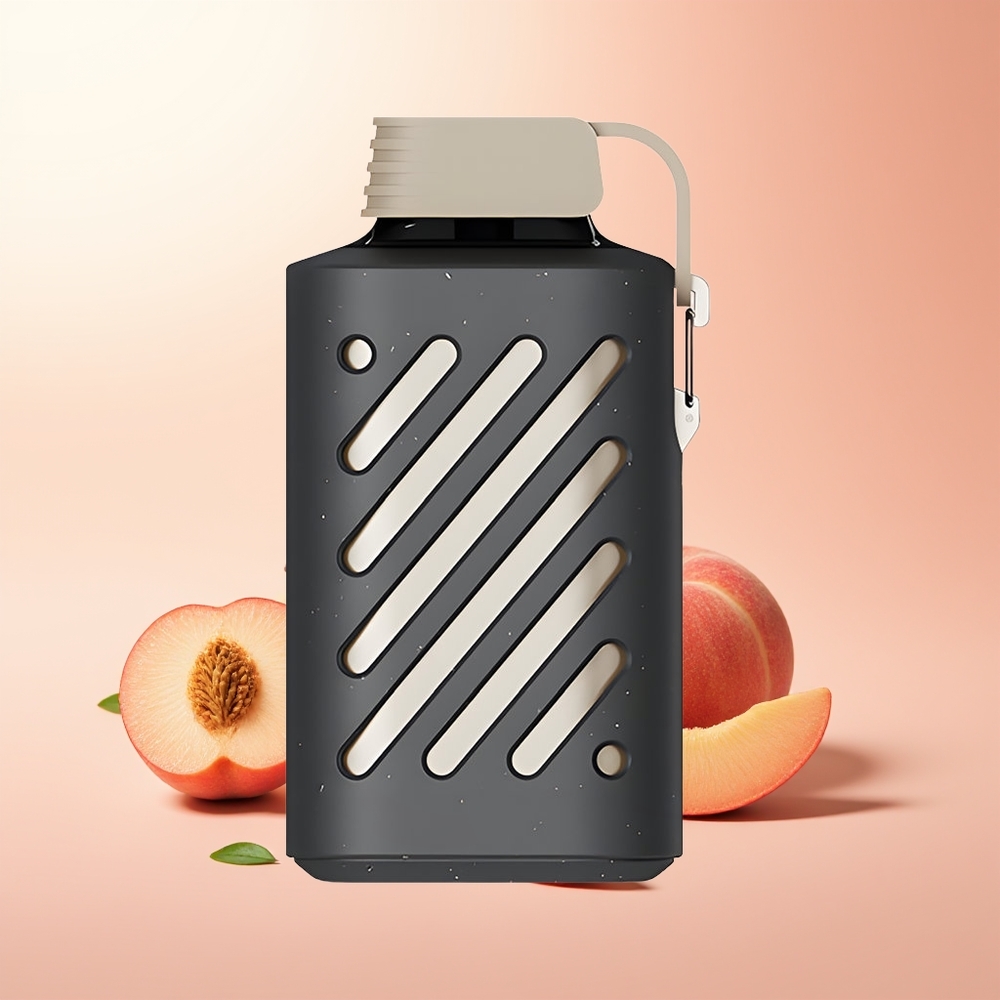 VOZOL GEAR 10000 Puffs Batido de Durazno y Mango con 30 Sabores y Capacidad de Líquido Ampliada