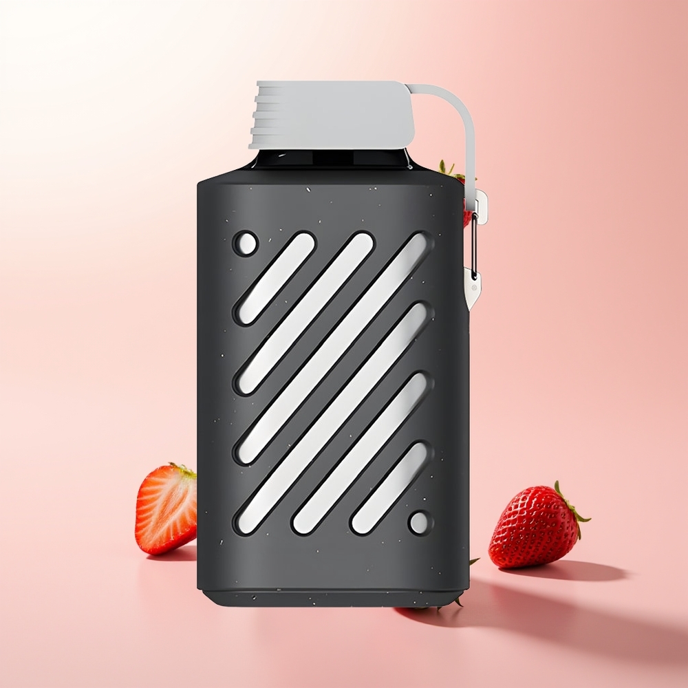 VOZOL GEAR 10000 Puffs Batido de Fresa con Capacidad Ampliada y Bobina VAMT