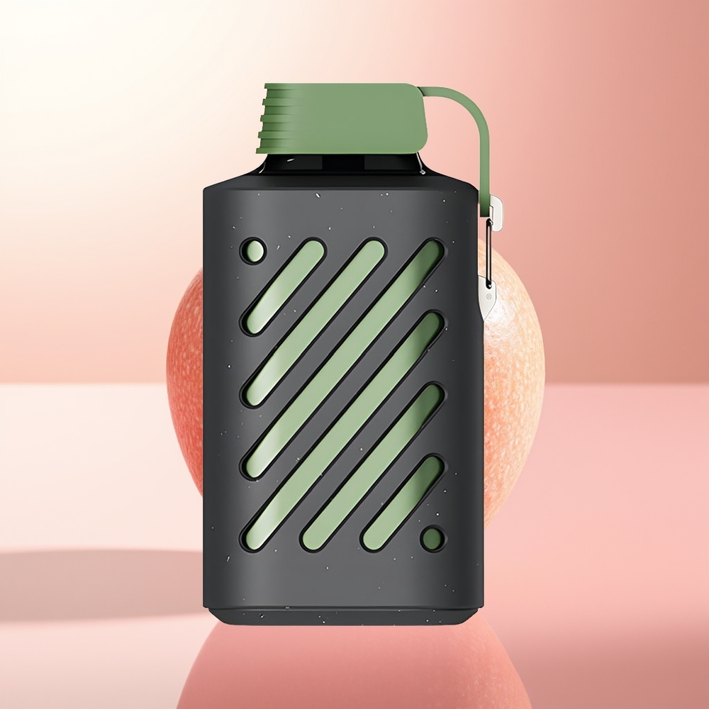 VOZOL GEAR 10000 Puffs Manzana Ácida Helada con Capacidad de Líquido Ampliada y Bobina Mallada VAMT