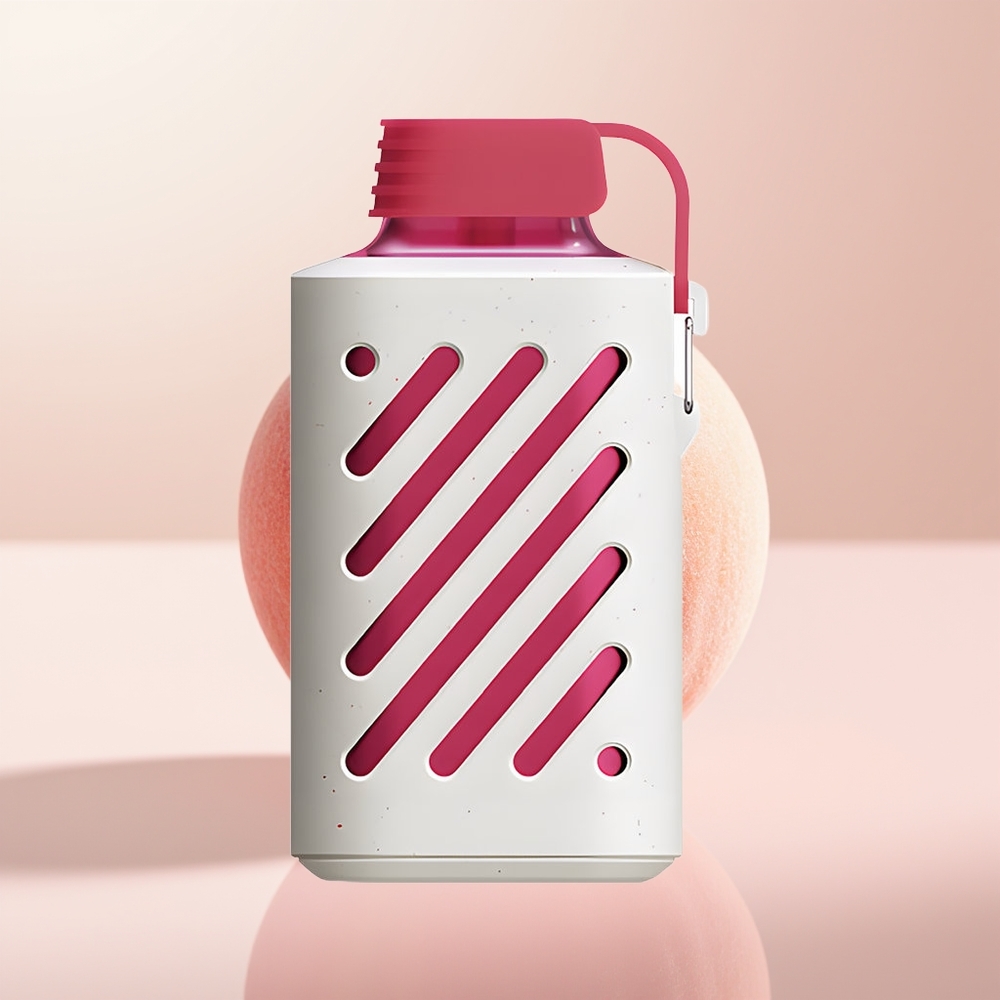 VOZOL GEAR 10000 Puffs Melocotón Hielo con 30 Sabores y 20 ml de Líquido
