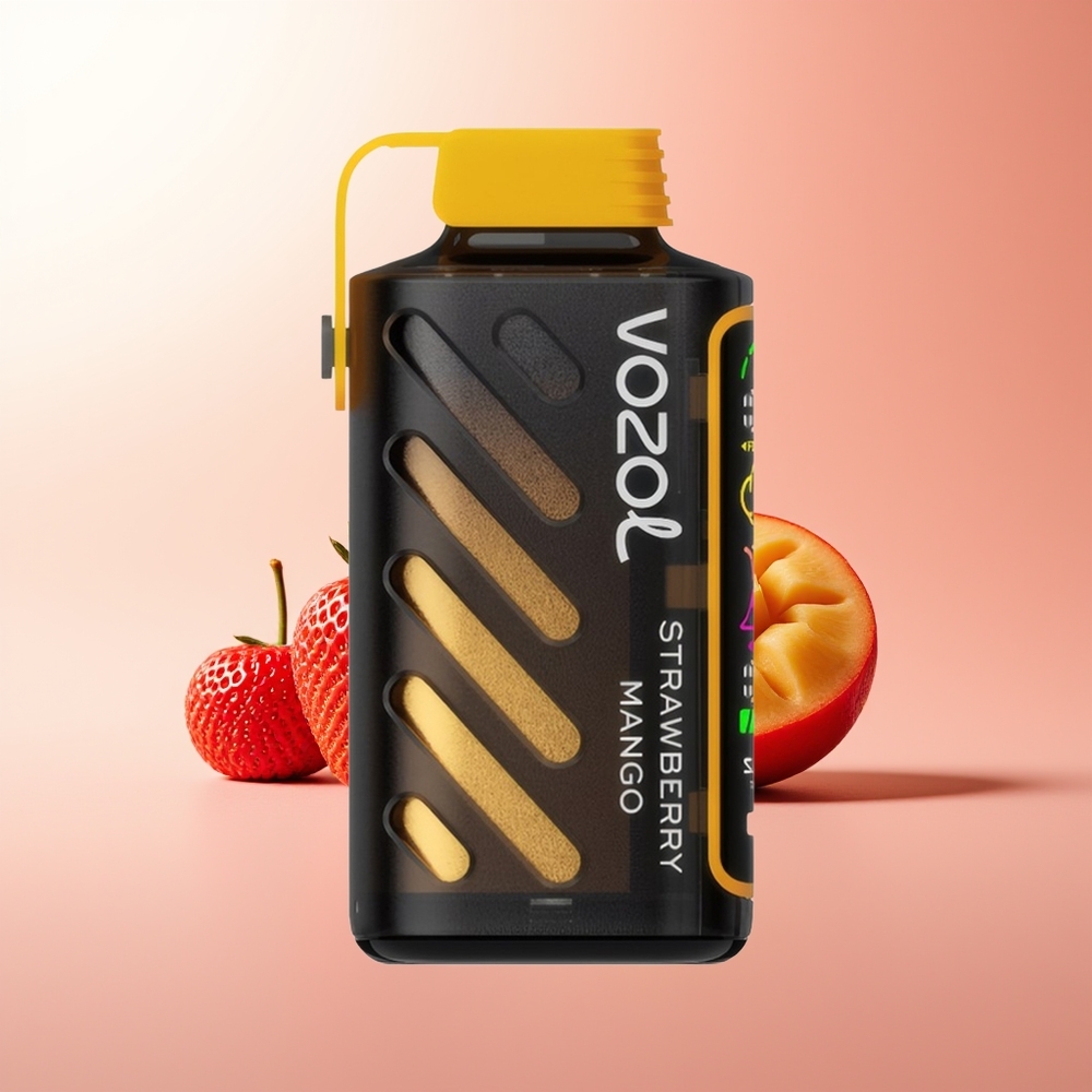 VOZOL Gear Power 20000 Puffs Fresa Mango Dual Mesh Pantalla Completa