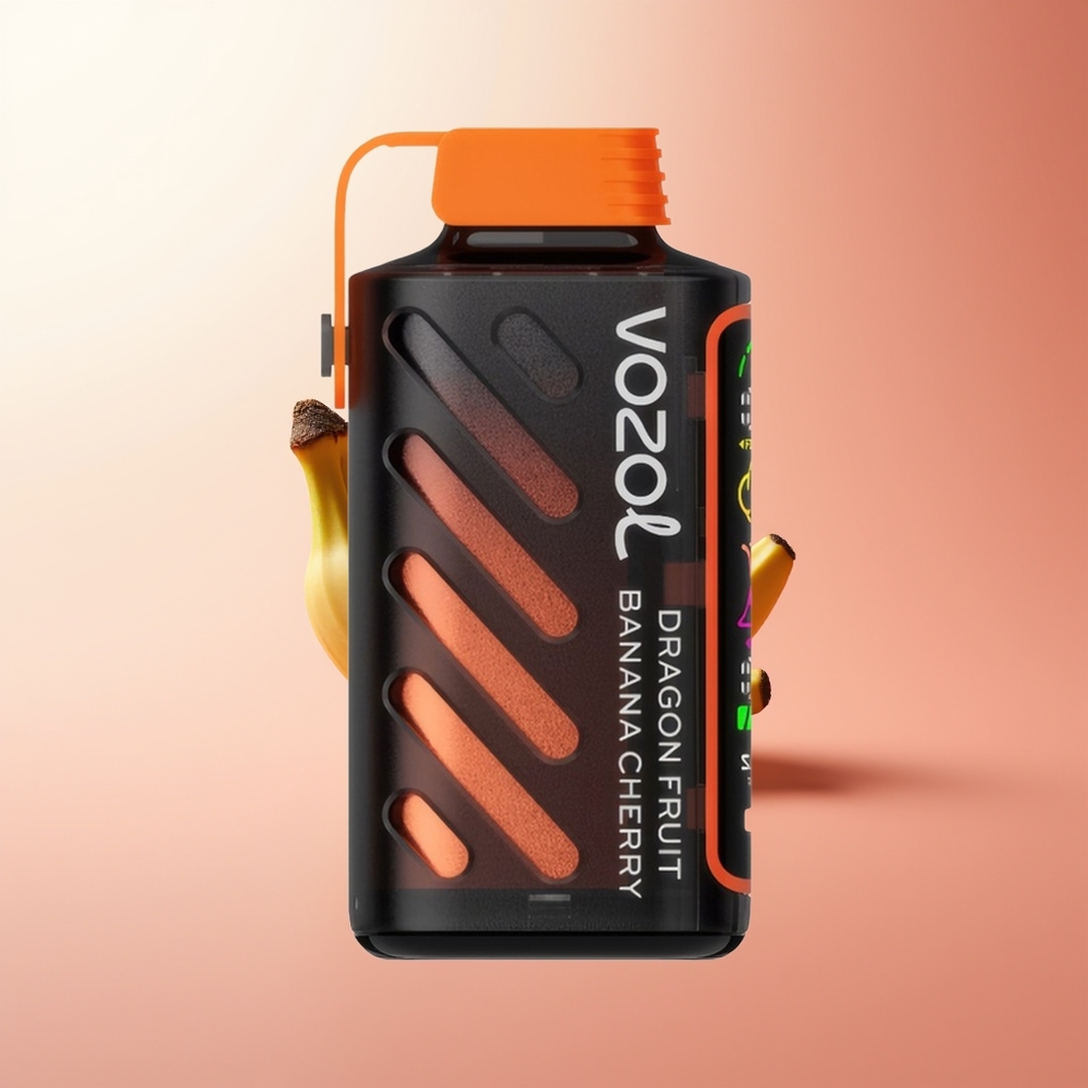 VOZOL Gear Power 20000 Puffs Fruta del Dragón Plátano Cereza Dual Mesh Pantalla Completa