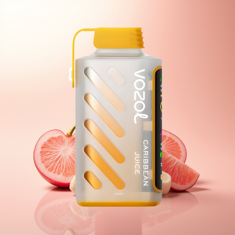 VOZOL Gear Power 20000 Puffs Jugo Caribeño con Tecnología S.i.L.C. y Pantalla Completa