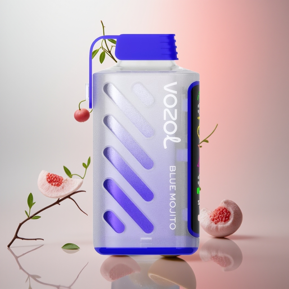 VOZOL Gear Power 20000 Puffs Mojito Azul con Pantalla Completa y Doble Malla
