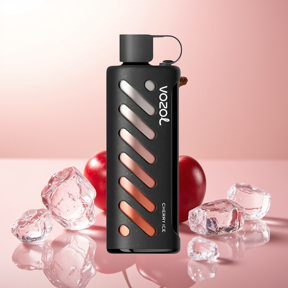 VOZOL Gear Shisha 25000 Puffs Cereza Hielo con Dual Malla y 5mg