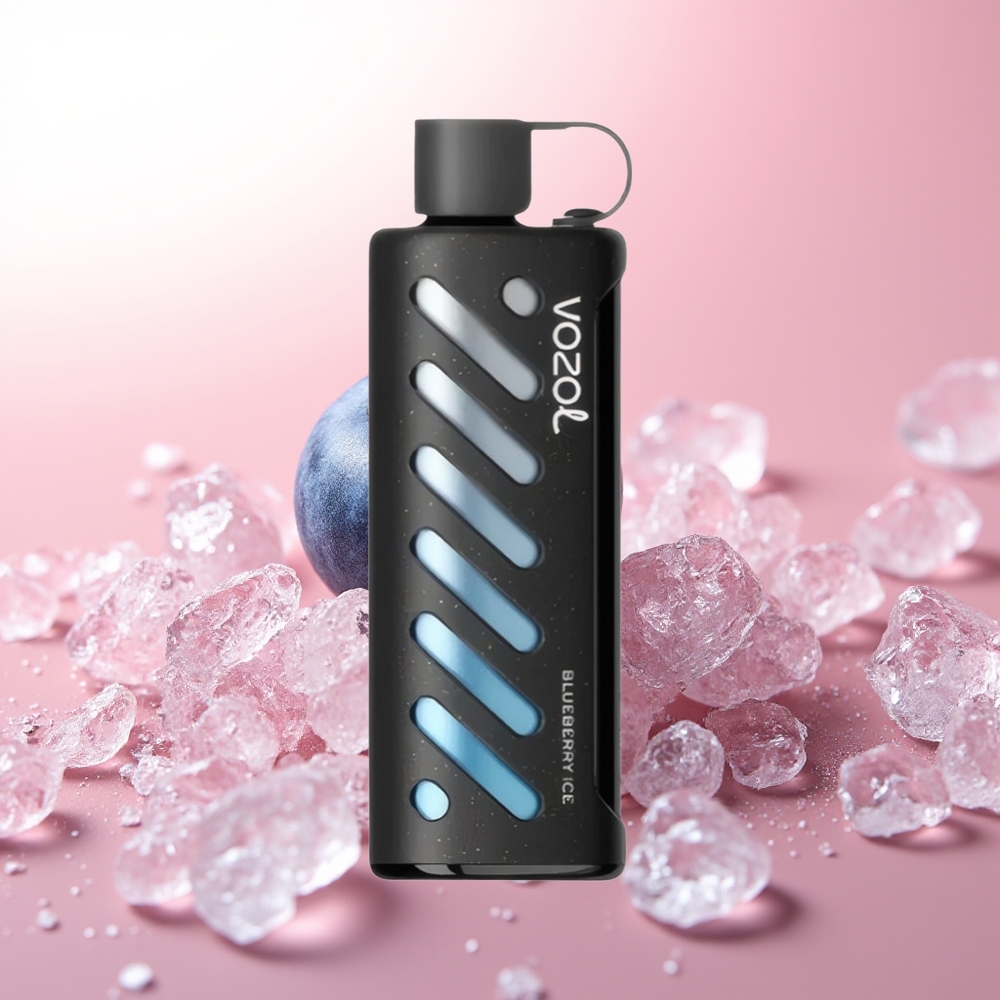 VOZOL Gear Shisha 25000 Puffs Helado de Arándano con Doble Malla y 5mg