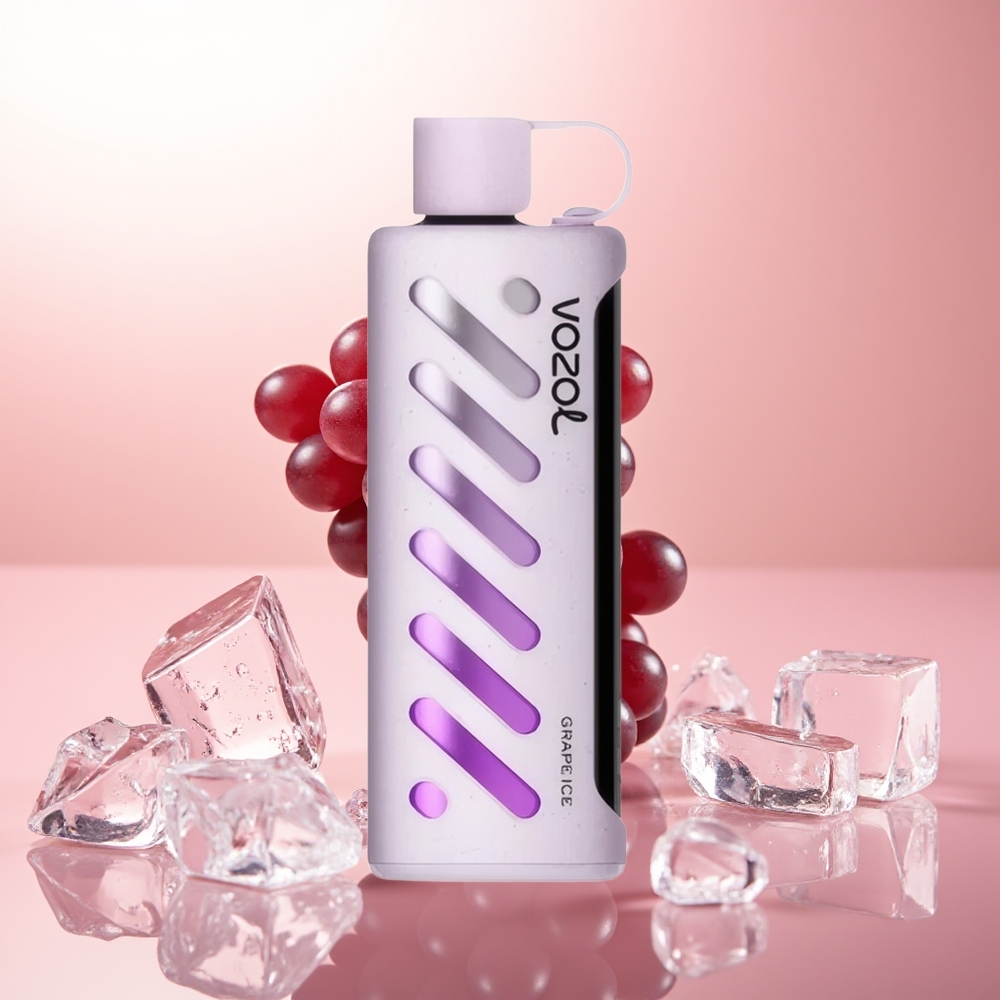 VOZOL Gear Shisha 25000 Puffs Helado de Uva con Chip Inteligente y Doble Malla