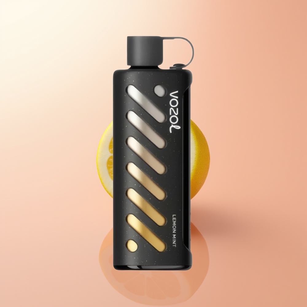 VOZOL Gear Shisha 25000 Puffs Menta Limón con Dual Mesh y 5mg/ml