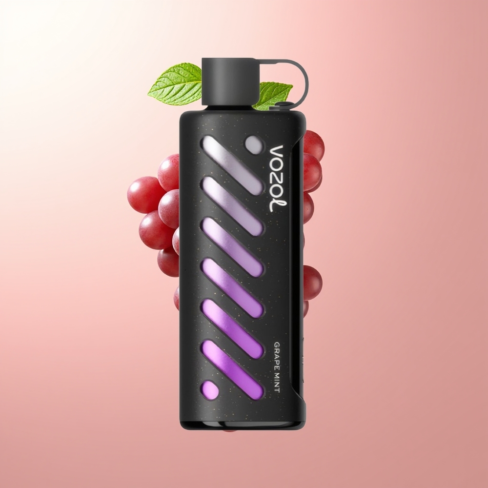 VOZOL Gear Shisha 25000 Puffs Menta Uva Dual Chip Inteligente