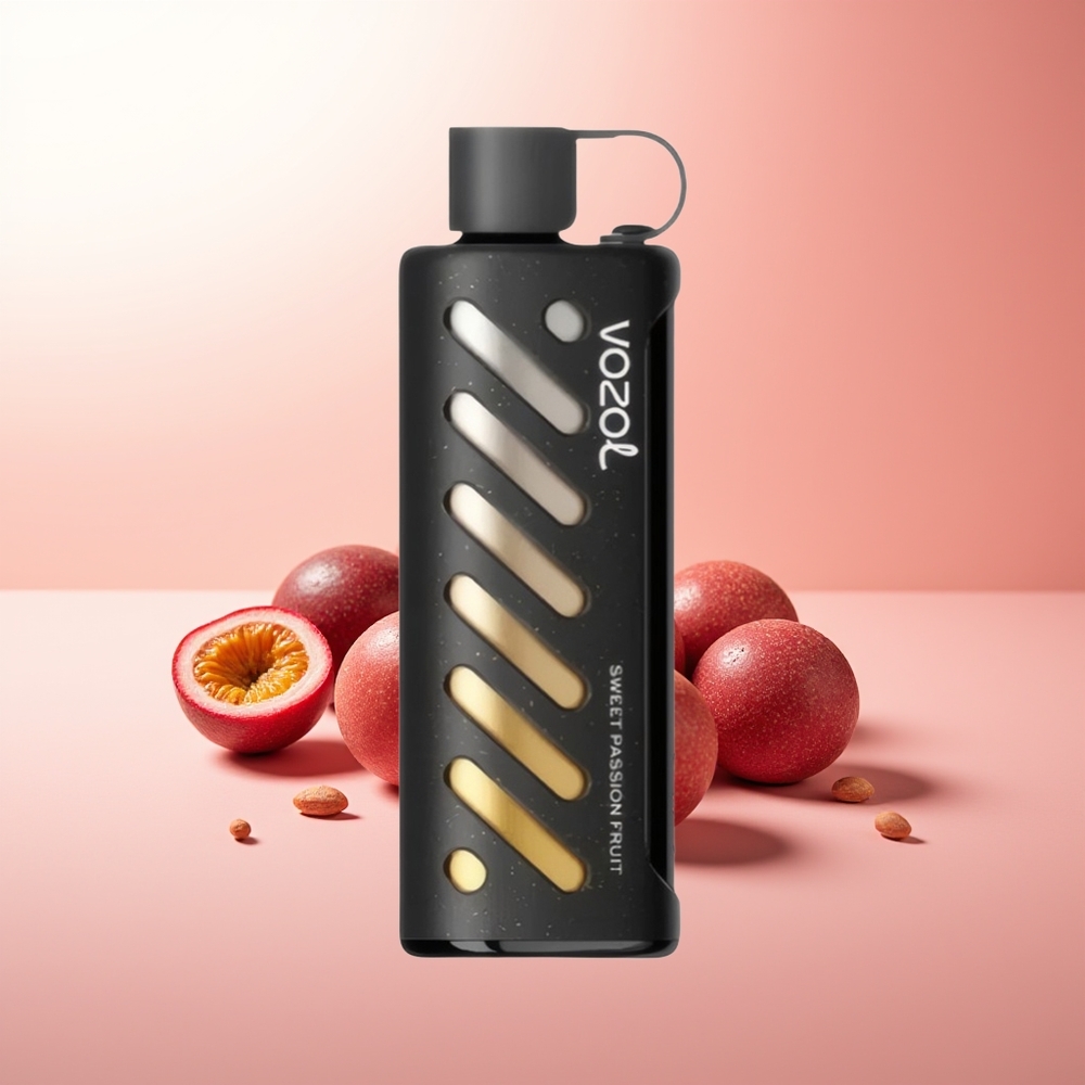 VOZOL Gear Shisha 25000 Puffs Pasión Frutal Dulce con Tecnología S.i.L.C y Doble Malla