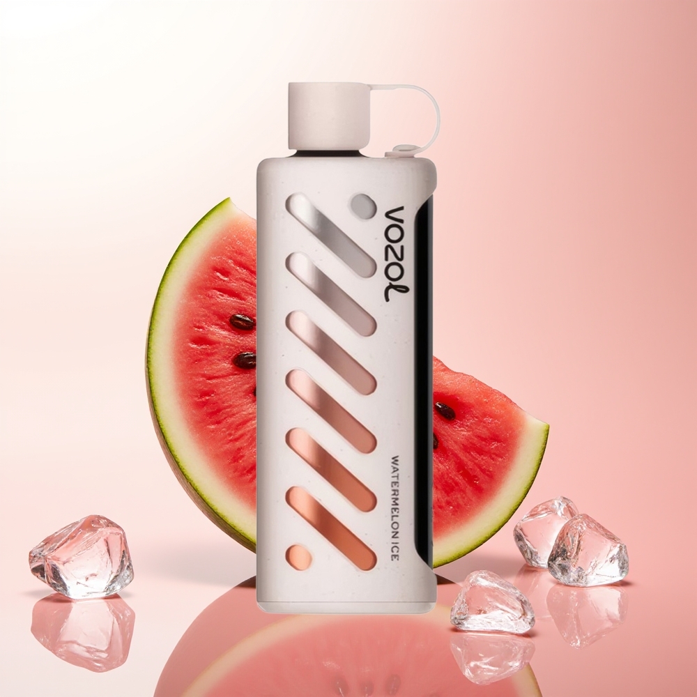 VOZOL Gear Shisha 25000 Puffs Sandía Hielo con 5mg/ml y Doble Malla