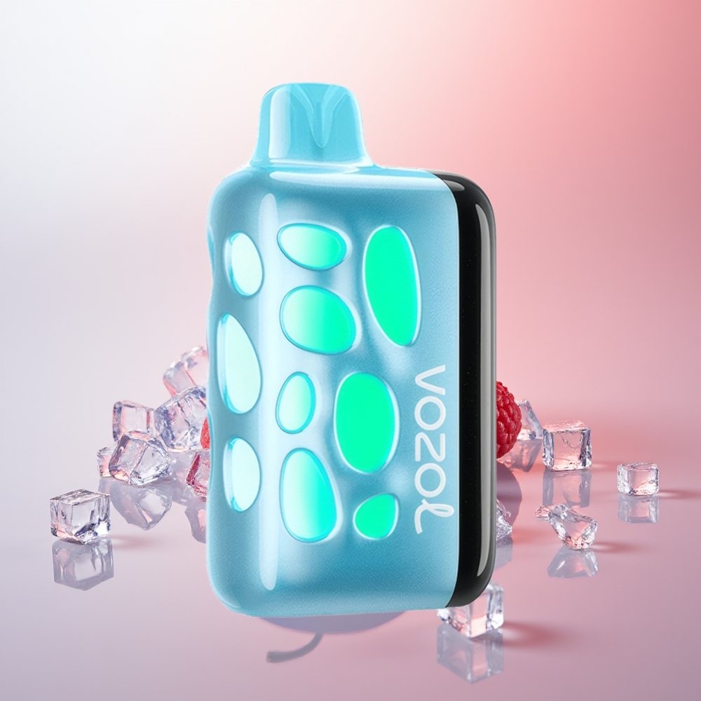 VOZOL RAVE 40000 Puffs Helado Frambuesa Azul Resplandor Eclipse