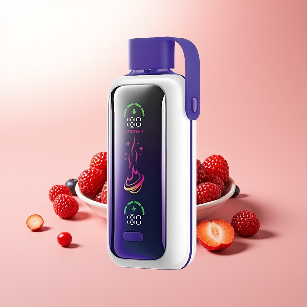 VOZOL Star 20000 Puffs Bayas Mixtas con Pantalla HD y Doble Malla