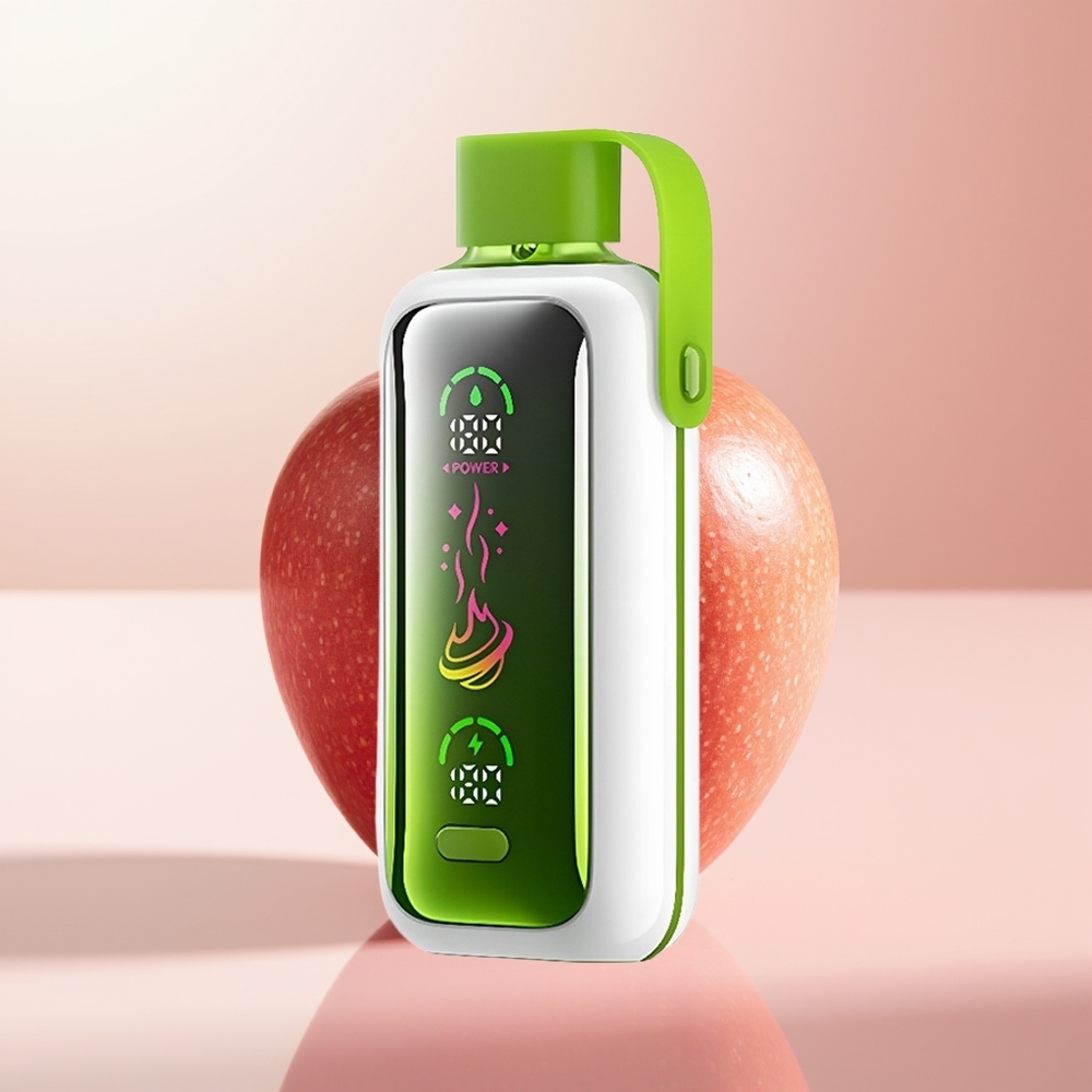 VOZOL Star 20000 Puffs Doble Manzana Hielo con Pantalla HD 2.2'' y Doble Malla