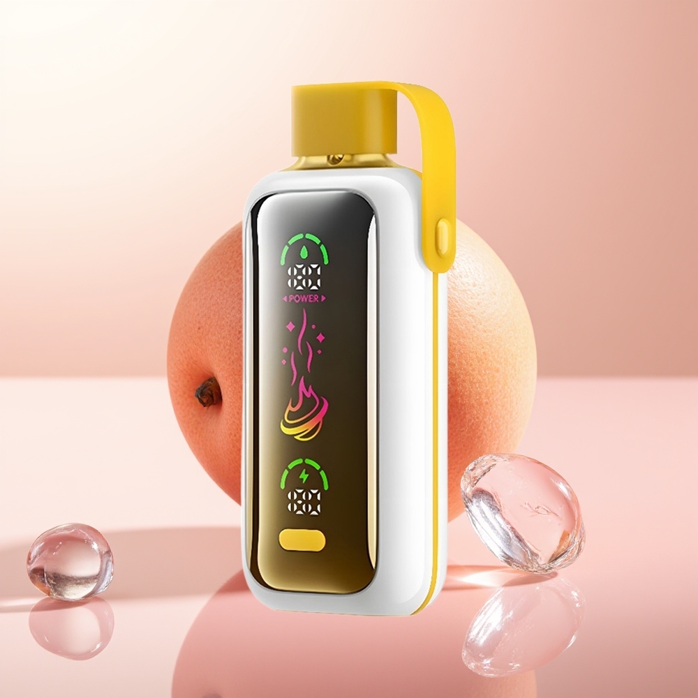 VOZOL Star 20000 Puffs Helado de Mango con Pantalla HD y Doble Malla