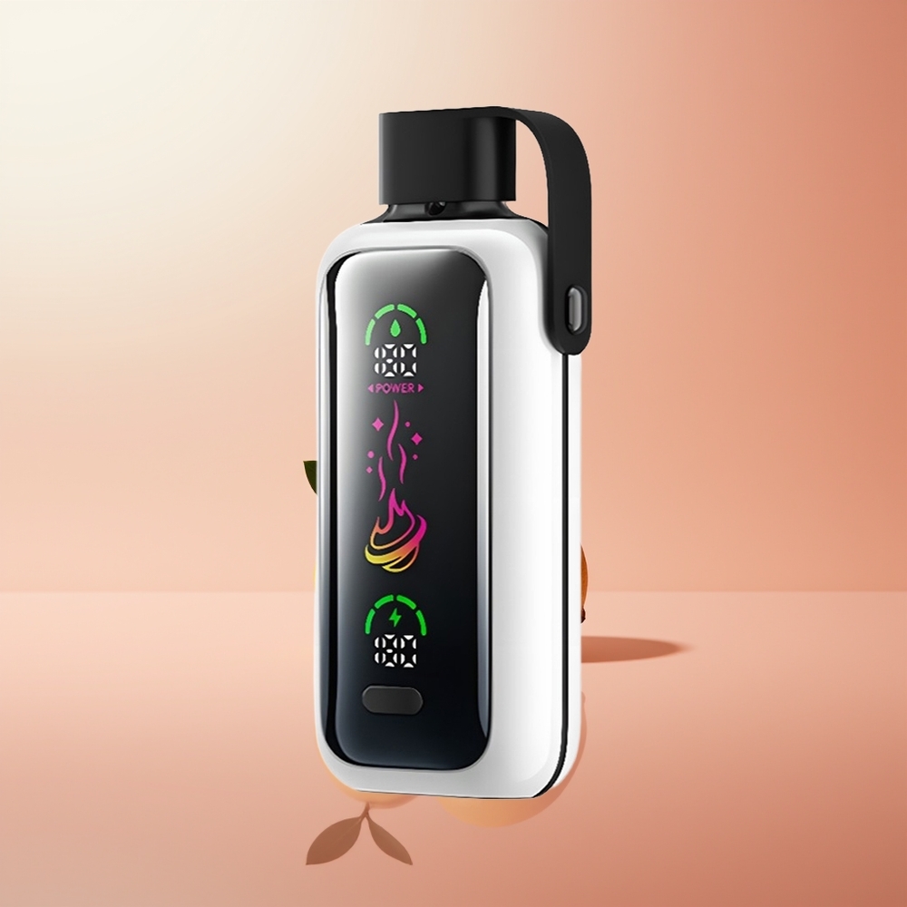 VOZOL Star 20000 Puffs Perfume Limón con Pantalla HD y Doble Malla