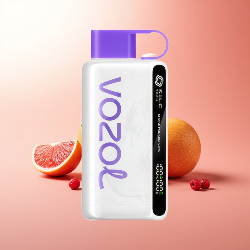 VOZOL STAR 9000/12000 Puffs Arándano Mango Pomelo con Carga Rápida y Protección de Boquilla