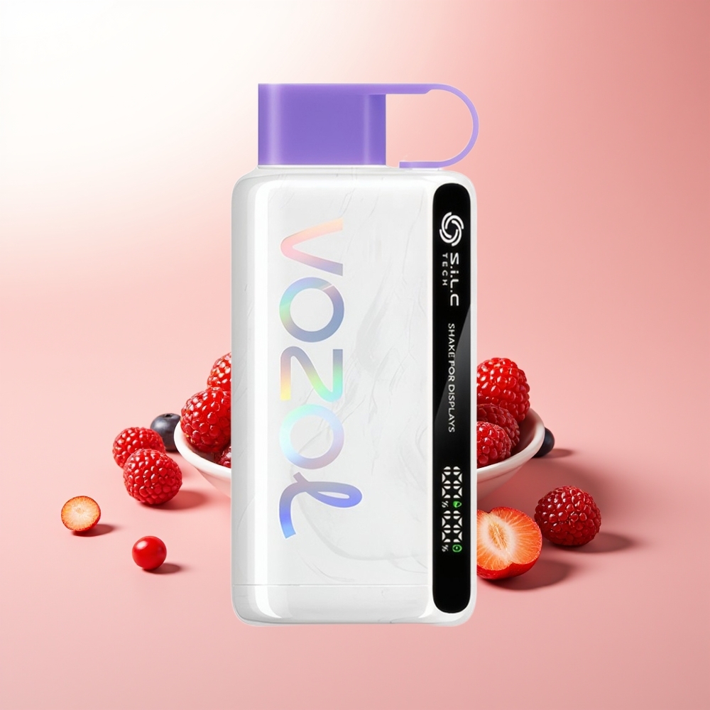 VOZOL STAR 9000/12000 Puffs Bayas Mixtas con Carga Rápida y Protección de Boquilla
