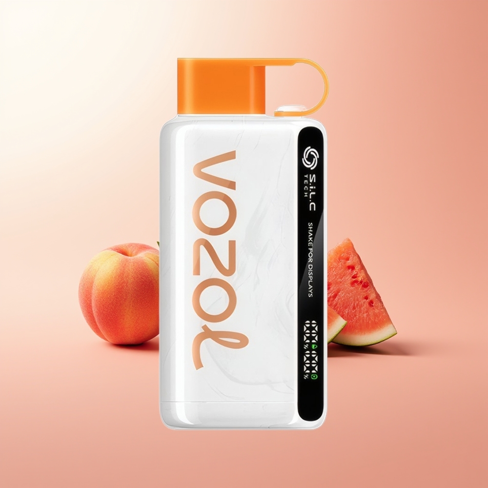 VOZOL STAR 9000/12000 Puffs Durazno Mango Sandía con Carga Rápida y Batería Recargable