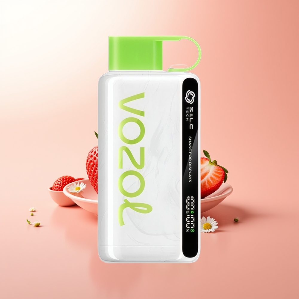 VOZOL STAR 9000/12000 Puffs Fresa Kiwi Reciclado Carga Rápida