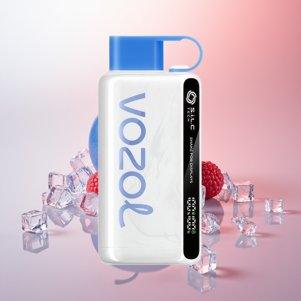 VOZOL STAR 9000/12000 Puffs Helado Frambuesa Azul con Carga Rápida y Tecnología S.i.L.C