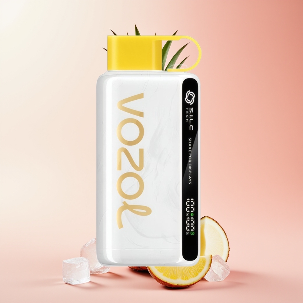 VOZOL STAR 9000/12000 Puffs Helado de Piña y Coco con Carga Rápida y Protección de Boquilla