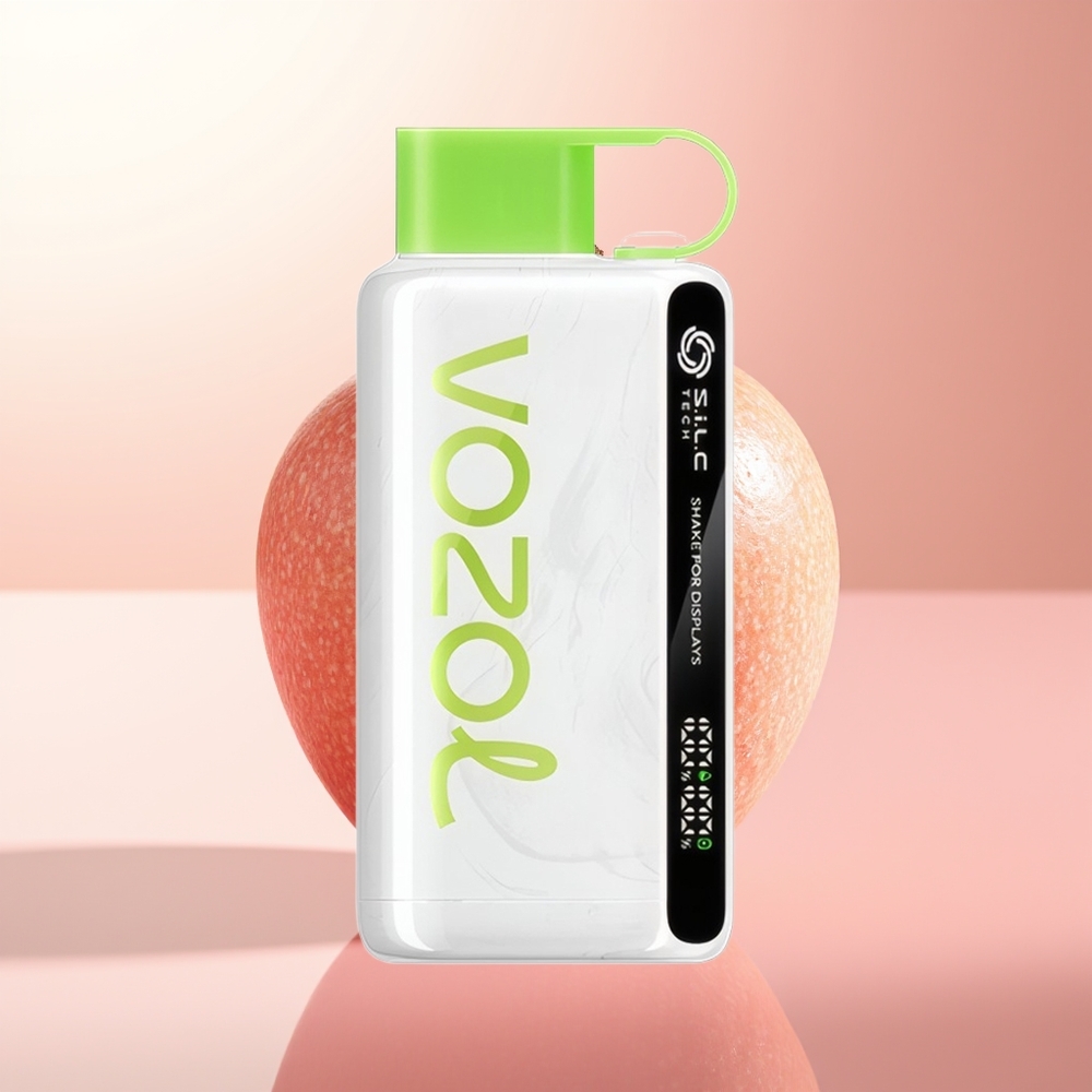 VOZOL STAR 9000/12000 Puffs Manzana Ácida Helada con Carga Rápida y Protección de Boquilla
