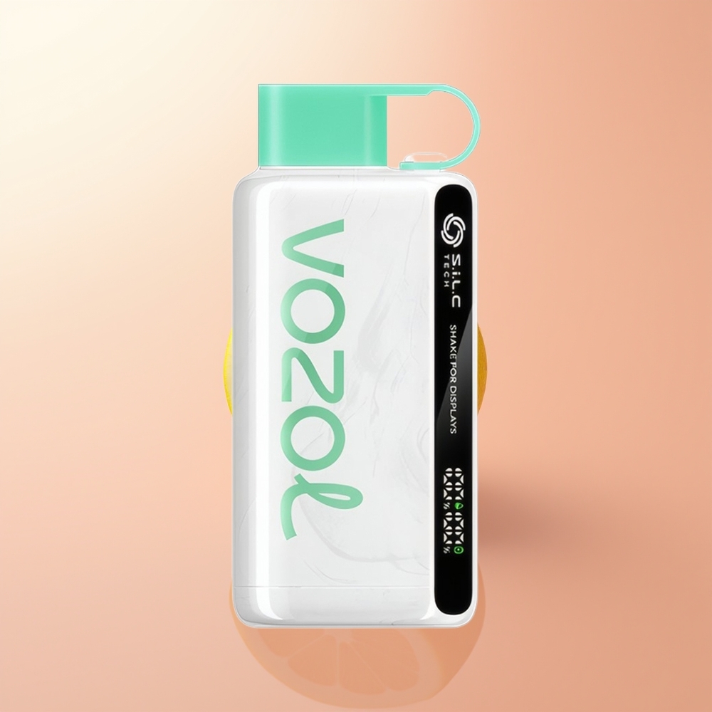 VOZOL STAR 9000/12000 Puffs Menta Limón Reciclado y Carga Rápida