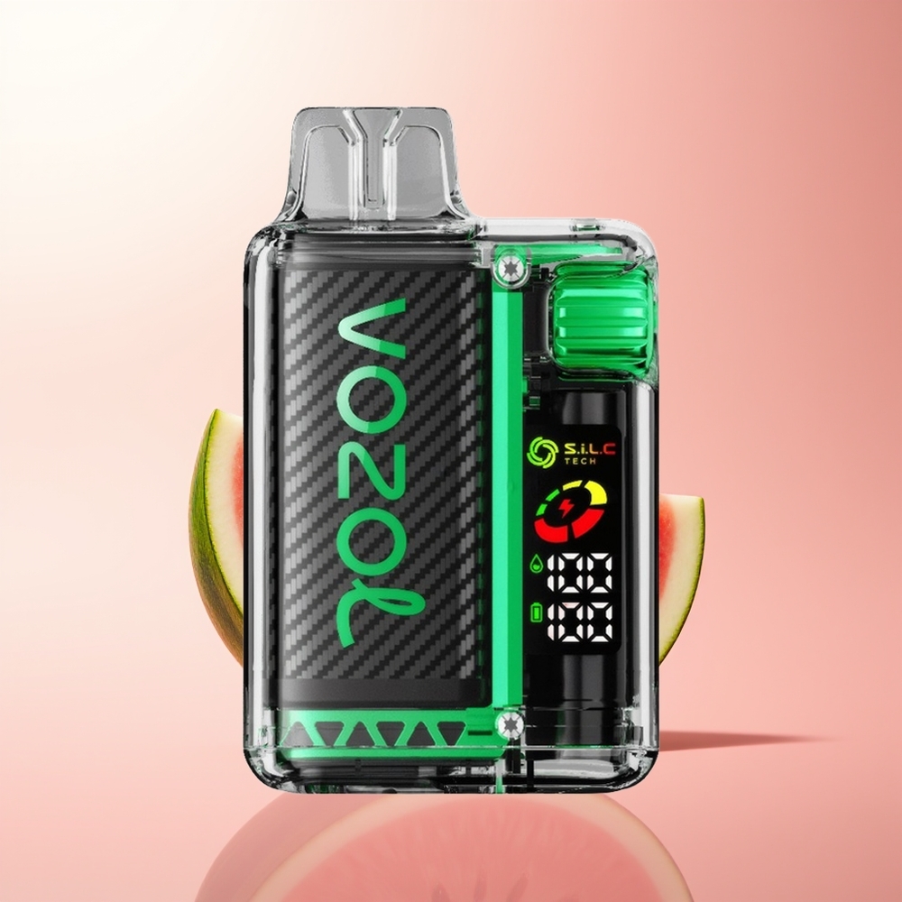 VOZOL Vista 20000 Puffs Chicle de Sandía con Batería Recargable y Pantalla OLED