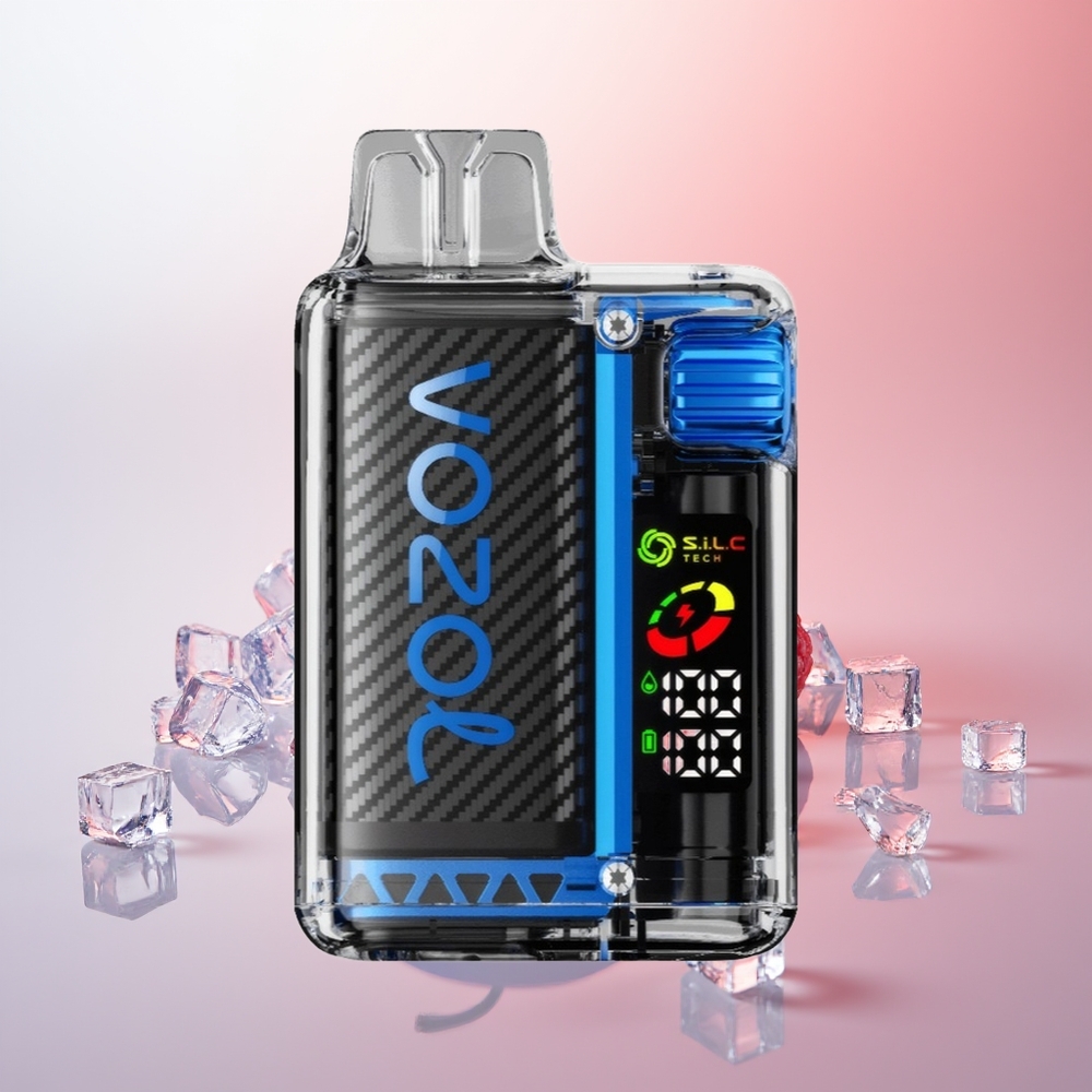 VOZOL Vista 20000 Puffs Helado Frambuesa Azul con 650mAh y 6 Niveles